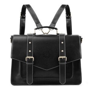 Leather Briefcase or Messenger Satchel